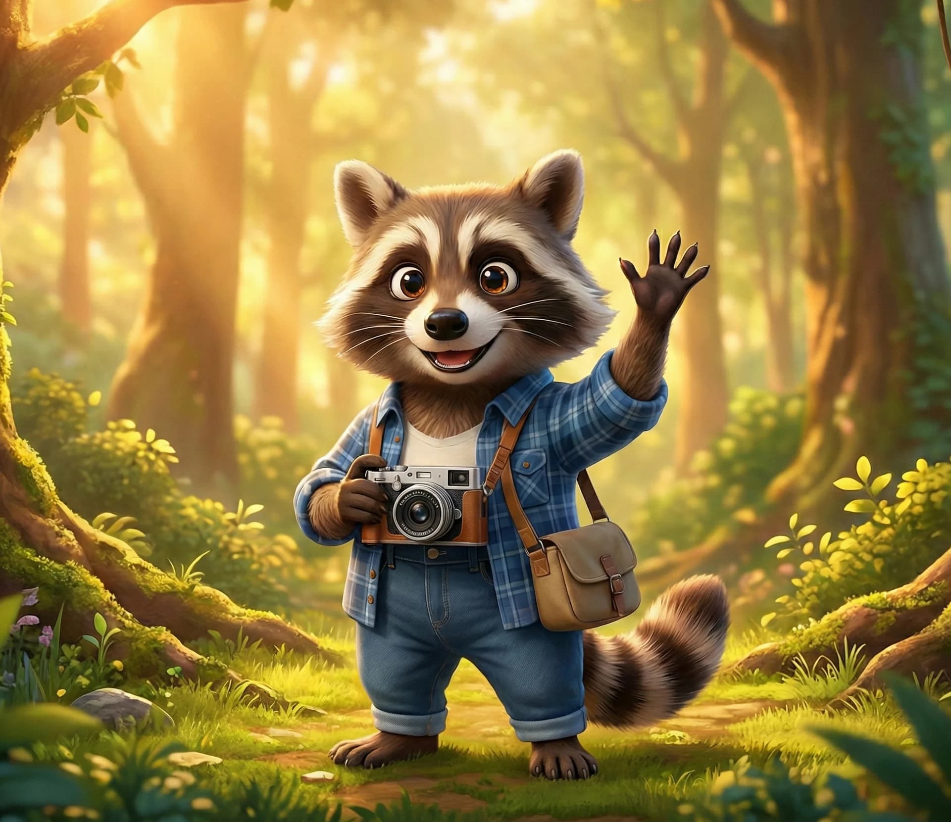 Welcome Raccoon